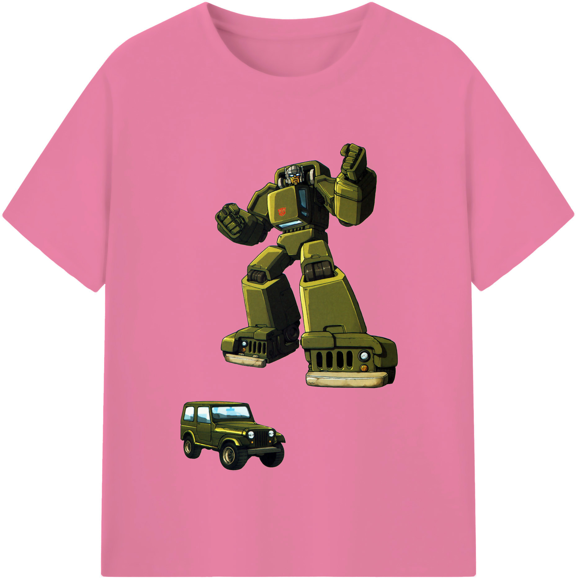 （画像用）  綿100％半袖Tシャツ（フロントプリント）
